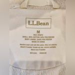 L.L.Bean  White Fleece Vest Size Medium Photo 5