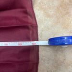 B Darlin  Burgundy Lace Prom Dress Photo 5