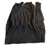 CAbi 312 Wrap Front Sleeveless Jersey Jogger Jumpsuit Black XS Photo 3