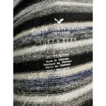 American Eagle  Soft & Sexy Plush Long Sleeved Top, White/Black/Blue Stripes, XS Photo 3