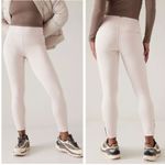 Athleta NEW Delancey Skyline Textured Tight Cream Braiden Texture Women’s Size S Photo 14