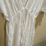 Cupshe NWT  Size Medium Vanilla Dune White Cover-Up Mini Dress Photo 5