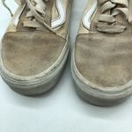 Vans Sneakers Skate Shoes Canvas Suede Beige Mens 6.5 Womens 8 Photo 2