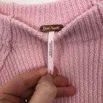 Free People  Pink Too Good Pullover Size Small Mock Neck Photo 10