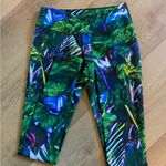 Zella size extra small tropical beach print leggings full length Photo 3