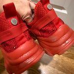 Steve Madden  Women's Myles
NY90 Red Sneaker Size 9 Photo 6