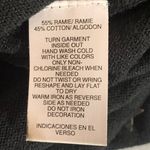 Mercer Street Studio Size Large Christmas Holiday Santa Bead Cardigan Tree Black Photo 8