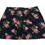 Wild Fable NEW  Rose Printed Corduroy Mini Skirt Festival Fairygoth Juniors 2 Photo 3