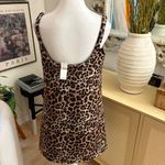 Anthropologie Dhruv Kapoor Leopard Scuba Mini Dress Size Small NWT Photo 4