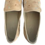 Rag and Bone Amber Embroidered Suede Rounded Point Slip On Loafer Flat Tan 38 US 8 Photo 6