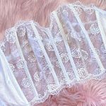 Victoria's Secret Vintage Victoria’s Secret Embroidered Lace Bustier Photo 1
