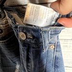 Kancan Distressed Raw Hem Skinny Jeans Medium Wash 7/27 Blue Photo 3