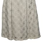 Daniel Cremieux Daniel Cremieux Floral Lace Sleeveless Pleated Cocktail Dress 2 Women Cream NWT Photo 2