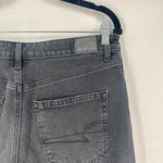 American Eagle  Black 90s Boyfriend Distressed CutOff Hi Rise Denim‎ Shorts Sz 12 Photo 12