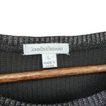 John Paul Richard Women's Top Long Sleeve Metallic Ribbed Knit Blouse Photo 2