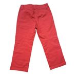 Sundance Wide Leg Pants Size 10 Vintage Brick Red Cropped Button Fly Womens Photo 2
