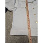 Lilly Pulitzer NWT Brixley Denim Jacket Resort White Sz L/XL Gold Buttons Beach Photo 6