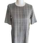 ZARA Houndstooth Shift Dress Size M Photo 5