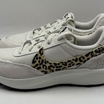 Nike  Waffle Debut Women's Sneakers Size US 7, White/Leopard Print New Phanton Photo 0