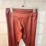 Nike  Copper Shiny Dri-FIT Leggings Size Large Photo 4