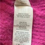 Aerie Hot Pink Buttercream Ribbed Long Sleeve Crewneck Sweater Photo 11