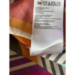 Roxy Womens Strapless Dress Multicolor Chevron Gray Bodice M Teal Orange Black Photo 7