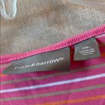 Croft & Barrow  Pink and White Striped Tank Top xl Photo 1