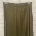 Sage the Label Hunter Green Long Wrap Maxi Skirt- Fits XS/S Soft Tencel Photo 1