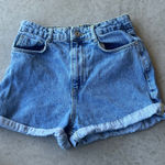 ZARA  High Waist Mom Fit Denim Shorts Size 4 ♣️ Photo 0