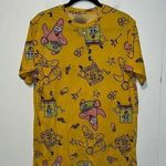 Nickelodeon  Sponge Bob Square Pants Short Sleeve T-shirt Q49 Photo 0