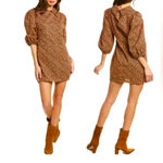Free People Vintage look puffy sleeves Making Plans Mini Dress Photo 4