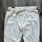 7 For All Mankind Jen7 by  Belted Wide Leg Trouser Pants Size 18 Off White NWT Photo 4