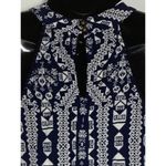 Xhilaration  Halter Embroidered Top Size XS Photo 3