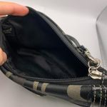 Coach y2k Black Gray Signature Canvas Wristlet Photo 5