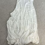 Free People “Insea” gauze crochet flowy maxi dress tiered tie back sleeveless Photo 6