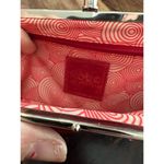 Hobo International Lauren Supple Distressed Red Leather Clutch Wallet Photo 4