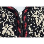 Coldwater Creek Vtg  Full Zip Knit Cardigan Sweater Womens XL Grandma Nordic Photo 1