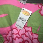 Talbots NWT Pink and Green Retro Shift Dress Size 16 Photo 1