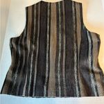 Casual Corner vintage cotton blend woven vest size 14 Photo 1