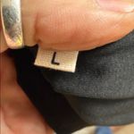 Elegant Black Dress with a huge red rose Floral Accent size large Photo 11