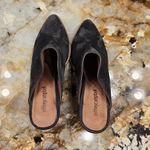 Jeffrey Campbell  Favela Mules Dark Gray Suede Size 6.5 Photo 7