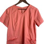 Matrix by Maevn Scrubs Women Top L Orange Medical Uniform Nurse Workwear Dental‎ Purple Size L Photo 8