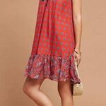 Anthropologie  Carolina K Fiore Silk Halter Dress Photo 0