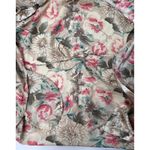 Vintage Inner Most Robe Women's Size Small Silky Kimono Style Floral Glam Sheer Gold Photo 9