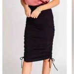 BB Dakota by Steve Madden Cinch By Cinch Black Skirt with ties Size M Photo 2
