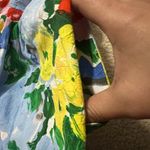 Jams World  vintage floral dress 2 piece set L Photo 5