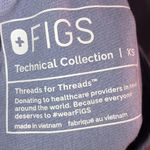 FIGS Vapor Blue Space Dye Rafaela Top and bottom nurse scrubs soft medical field Photo 11