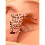 Caslon  Sandals Size 7 Coral Suede Leather Crisscross Open Toe Block Heel Slip On Photo 9