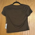 Sincerely Jules Brown Cropped Top Photo 3