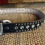 Blazin Roxx ‎ Black Jeweled Belt Size Medium Photo 2